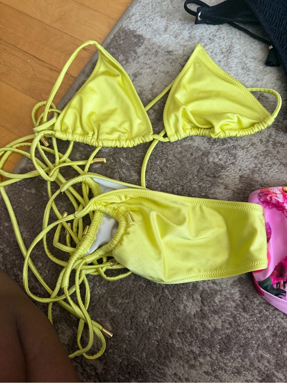 Victoria's Secret Bright Yellow Bikini